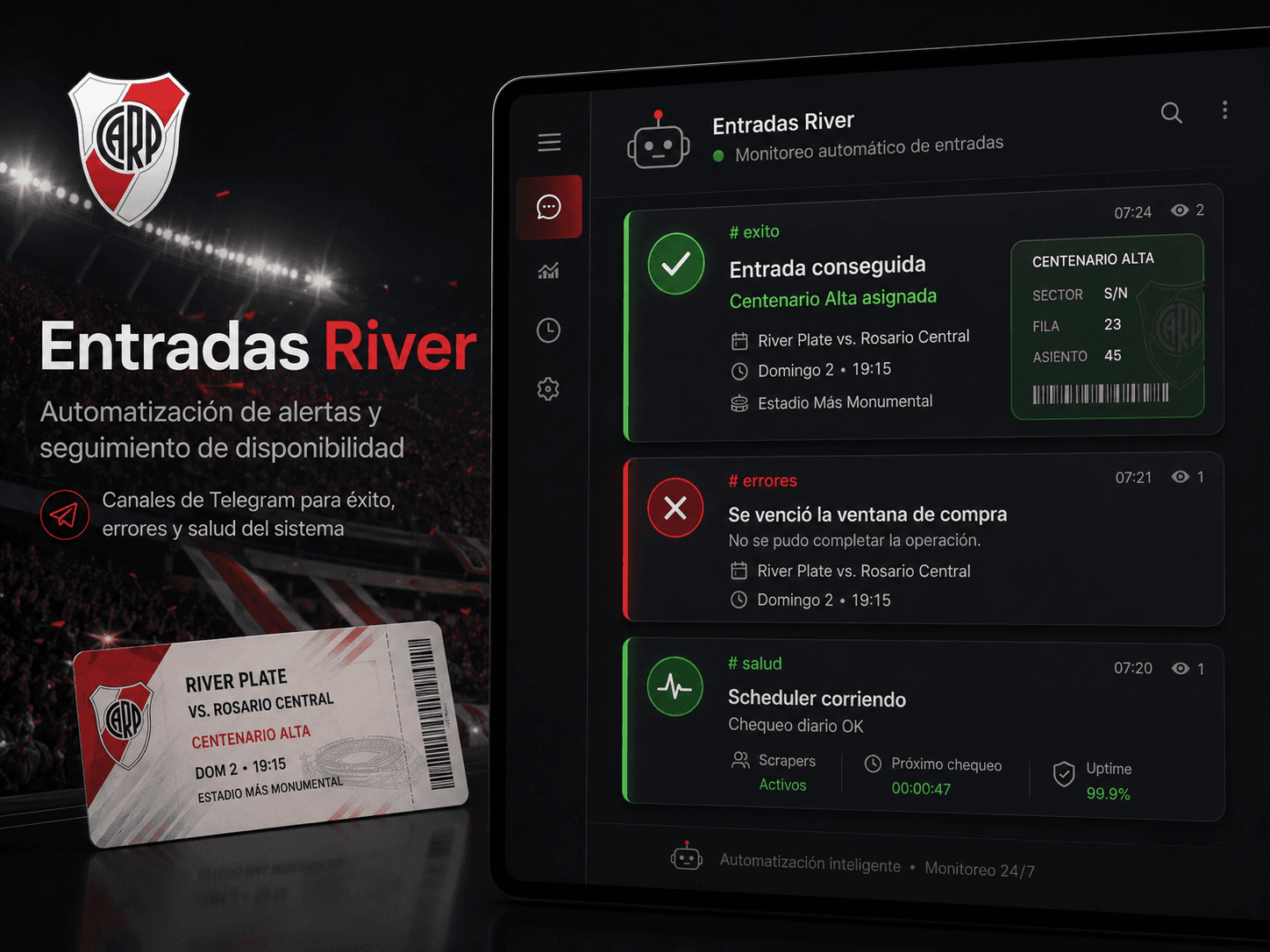 Bot Entradas River